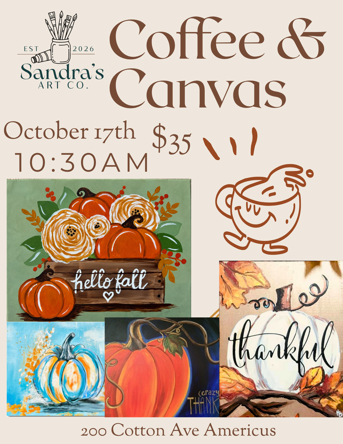 Canvas and Coffee
