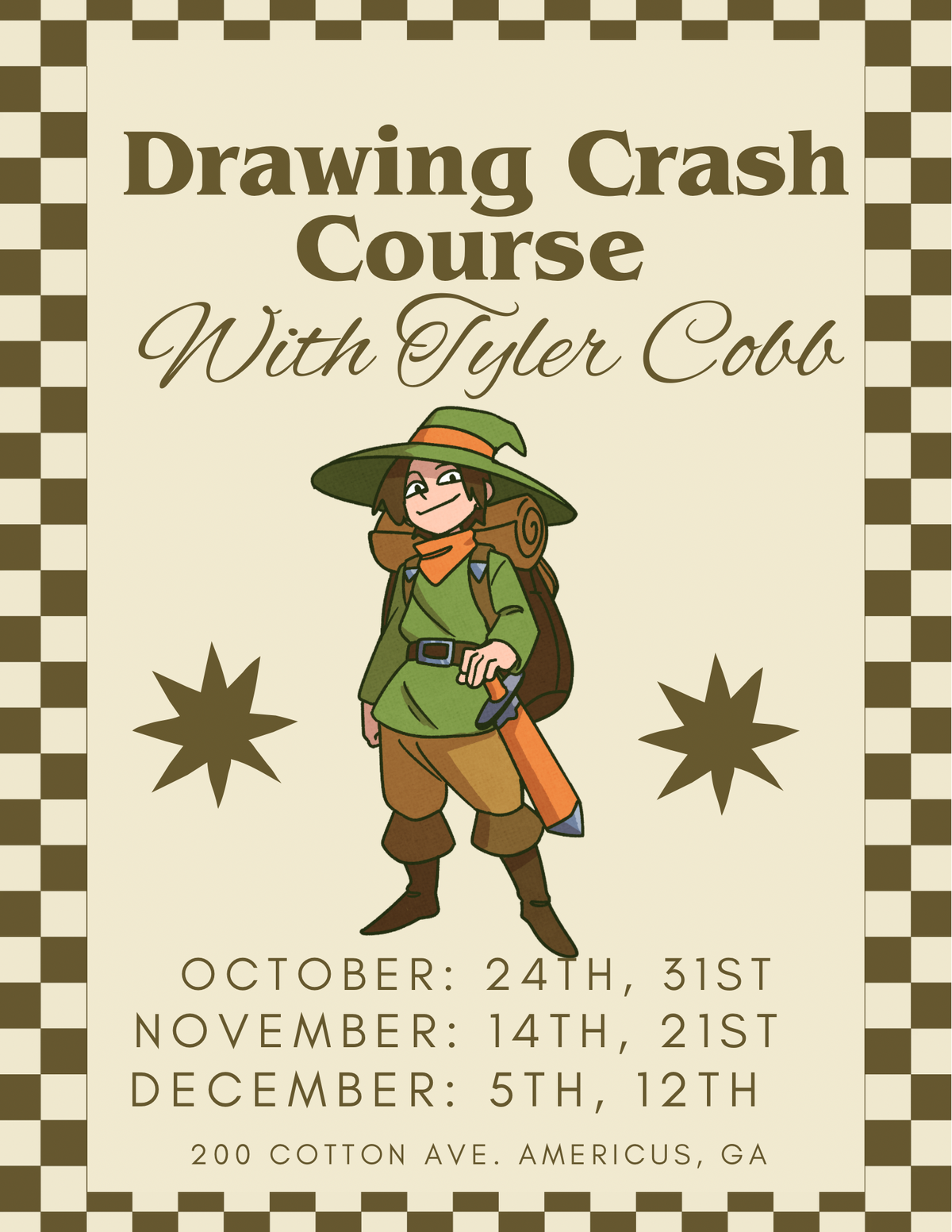 Drawing Crash Course with Tyler Cobb